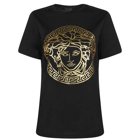 versace t shirt womens|medusa t shirt women's.